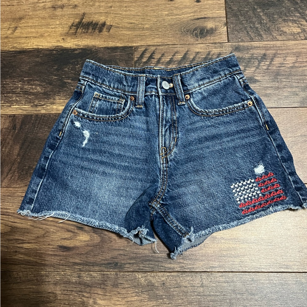 Old Navy Size 10 girls Jean shorts